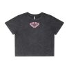 Wo's Stone Wash Heavy Crop Tee Thumbnail
