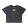 Wo's Stone Wash Heavy Crop Tee Thumbnail