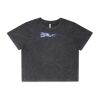 Wo's Stone Wash Heavy Crop Tee Thumbnail