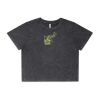Wo's Stone Wash Heavy Crop Tee Thumbnail