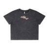 Wo's Stone Wash Heavy Crop Tee Thumbnail