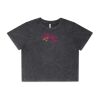 Wo's Stone Wash Heavy Crop Tee Thumbnail