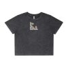 Wo's Stone Wash Heavy Crop Tee Thumbnail