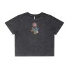 Wo's Stone Wash Heavy Crop Tee Thumbnail