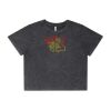 Wo's Stone Wash Heavy Crop Tee Thumbnail