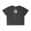 Wo's Stone Wash Heavy Crop Tee Thumbnail