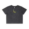Wo's Stone Wash Heavy Crop Tee Thumbnail