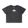Wo's Stone Wash Heavy Crop Tee Thumbnail