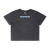 Wo's Stone Wash Heavy Crop Tee Thumbnail
