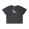Wo's Stone Wash Heavy Crop Tee Thumbnail
