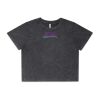 Wo's Stone Wash Heavy Crop Tee Thumbnail