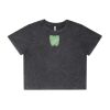 Wo's Stone Wash Heavy Crop Tee Thumbnail