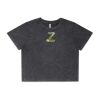 Wo's Stone Wash Heavy Crop Tee Thumbnail