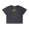 Wo's Stone Wash Heavy Crop Tee Thumbnail
