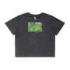 Wo's Stone Wash Heavy Crop Tee Thumbnail