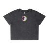 Wo's Stone Wash Heavy Crop Tee Thumbnail
