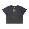 Wo's Stone Wash Heavy Crop Tee Thumbnail