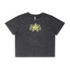 Wo's Stone Wash Heavy Crop Tee Thumbnail