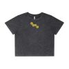 Wo's Stone Wash Heavy Crop Tee Thumbnail