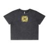 Wo's Stone Wash Heavy Crop Tee Thumbnail