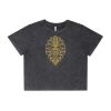 Wo's Stone Wash Heavy Crop Tee Thumbnail