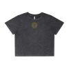 Wo's Stone Wash Heavy Crop Tee Thumbnail