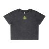 Wo's Stone Wash Heavy Crop Tee Thumbnail