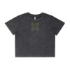 Wo's Stone Wash Heavy Crop Tee Thumbnail