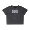 Wo's Stone Wash Heavy Crop Tee Thumbnail