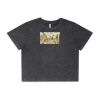 Wo's Stone Wash Heavy Crop Tee Thumbnail