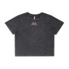 Wo's Stone Wash Heavy Crop Tee Thumbnail