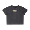Wo's Stone Wash Heavy Crop Tee Thumbnail