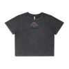 Wo's Stone Wash Heavy Crop Tee Thumbnail