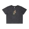 Wo's Stone Wash Heavy Crop Tee Thumbnail