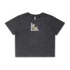 Wo's Stone Wash Heavy Crop Tee Thumbnail