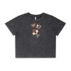 Wo's Stone Wash Heavy Crop Tee Thumbnail