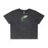 Wo's Stone Wash Heavy Crop Tee Thumbnail