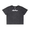 Wo's Stone Wash Heavy Crop Tee Thumbnail
