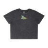 Wo's Stone Wash Heavy Crop Tee Thumbnail