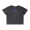 Wo's Stone Wash Heavy Crop Tee Thumbnail