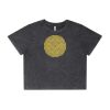 Wo's Stone Wash Heavy Crop Tee Thumbnail