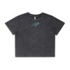 Wo's Stone Wash Heavy Crop Tee Thumbnail