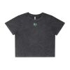 Wo's Stone Wash Heavy Crop Tee Thumbnail