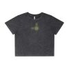 Wo's Stone Wash Heavy Crop Tee Thumbnail