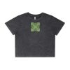 Wo's Stone Wash Heavy Crop Tee Thumbnail