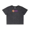 Wo's Stone Wash Heavy Crop Tee Thumbnail