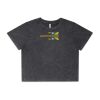 Wo's Stone Wash Heavy Crop Tee Thumbnail