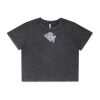 Wo's Stone Wash Heavy Crop Tee Thumbnail