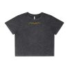 Wo's Stone Wash Heavy Crop Tee Thumbnail