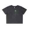Wo's Stone Wash Heavy Crop Tee Thumbnail